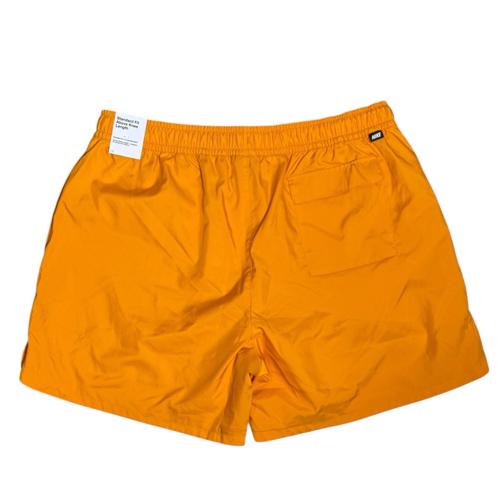 Nike Men’s XL Standard Fit Woven Flow Shorts Yellow-Orange Marigold - Picture 5 of 7